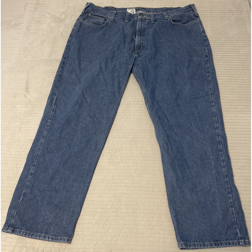 CARHARTT‎ RELAXED 46W 32L B350 DCW DENIM BLUE JEANS